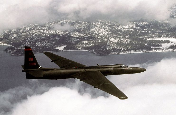 Lockheed U-2 in flight