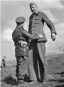 Jacob Nacken is captured in Calais, France during World War II
