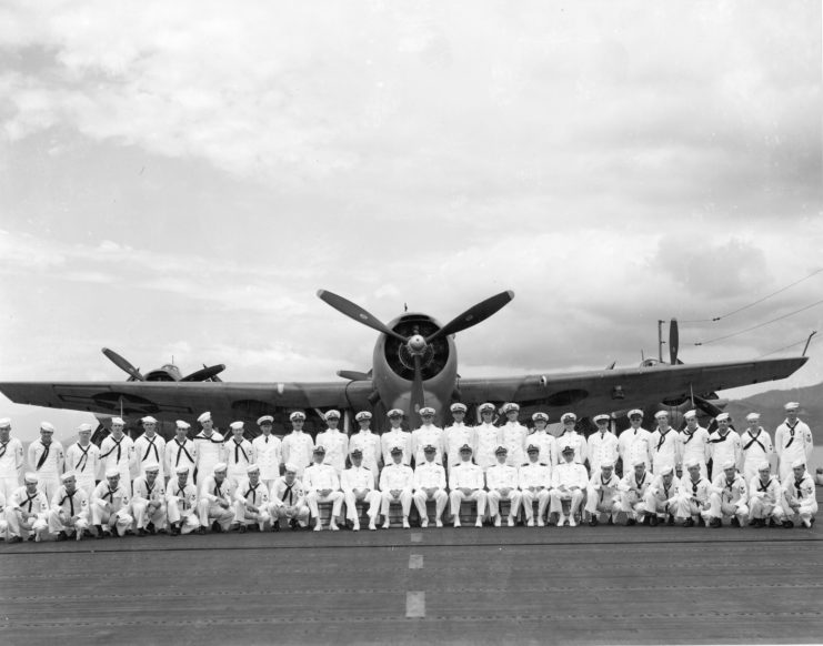 The Crew of the USS San Jacinto