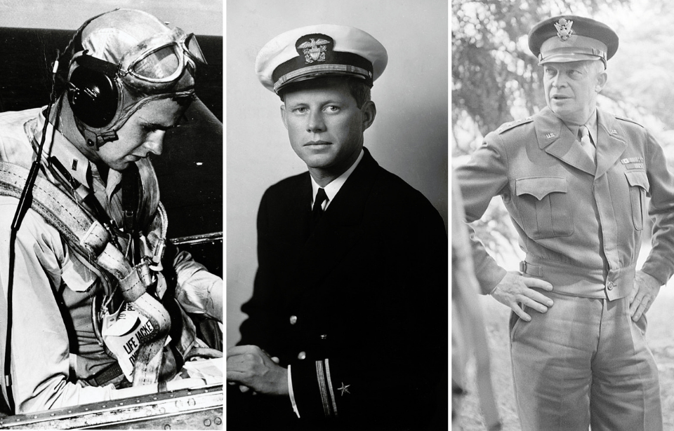 George H.W. Bush + John F. Kennedy + Dwight D. Eisenhower
