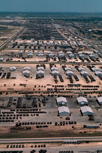 Aerial View of Fort Hood