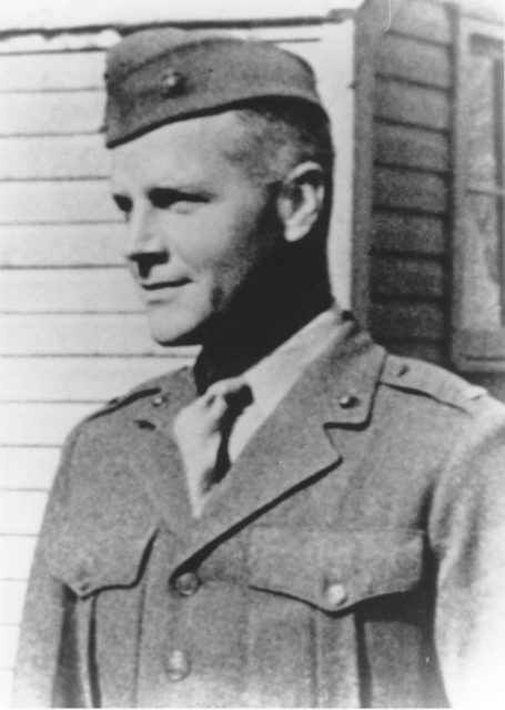 Medal of Honor Recipient Alexander Bonnyman Jr. in Uniform 