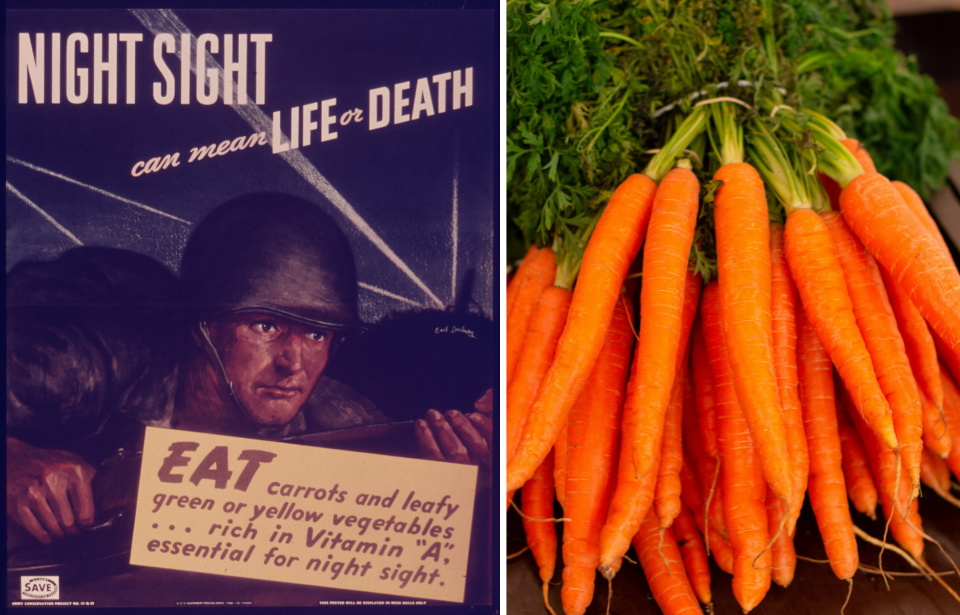 The Myth That Carrots Are Good for Your Eyes Came from a WWII Propaganda  Campaign | War History Online