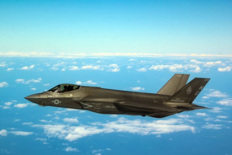 F-35C Lightning II in flight