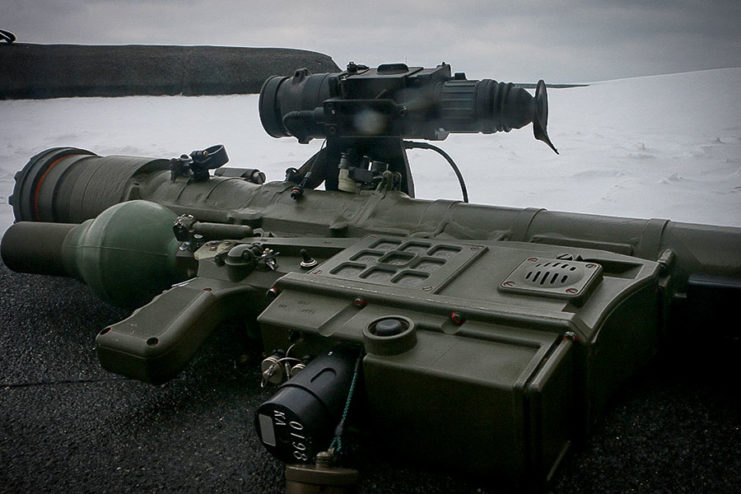 PZPR Piorun with a CTP-1 termovision sight. (Photo: National Guard of Ukraine / Use Allowed if Attributed)