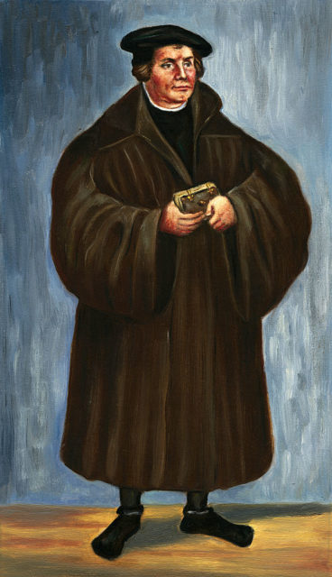 Portrait of Martin Luther