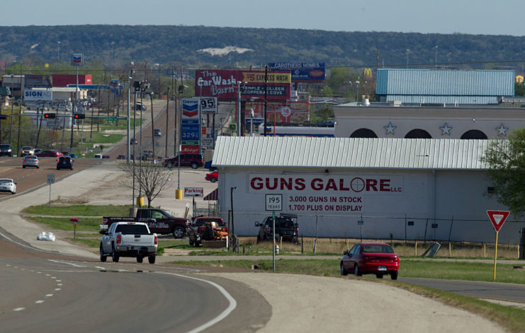Guns Galore store in Killeen Texas 