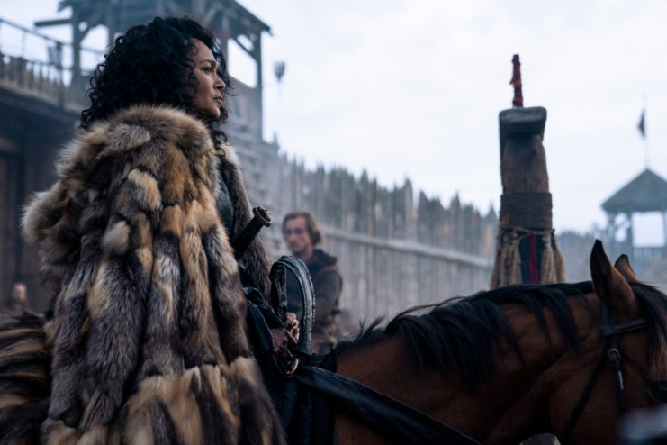 Caroline Henderson portays Jarl Hakoon in Vikings: Valhalla