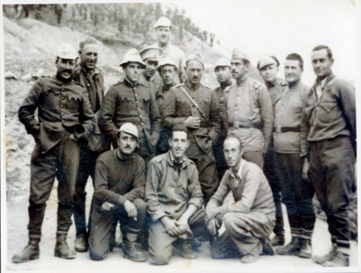 Members of a Jewish labor battalion
