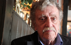 Kurt Vonnegut portrait.