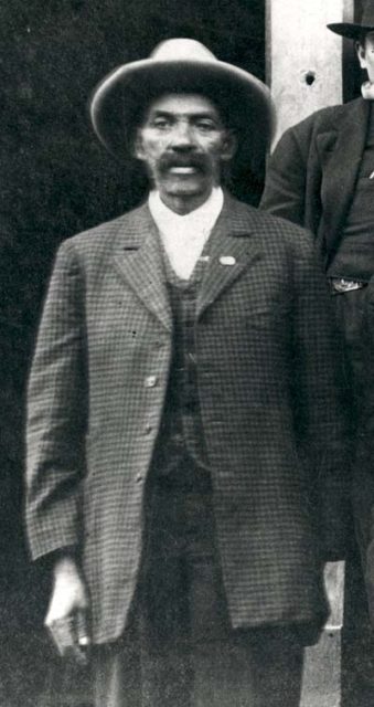 Bass Reeves in uniform