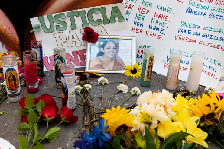 Memorial for Vanessa Guillén in Washington 