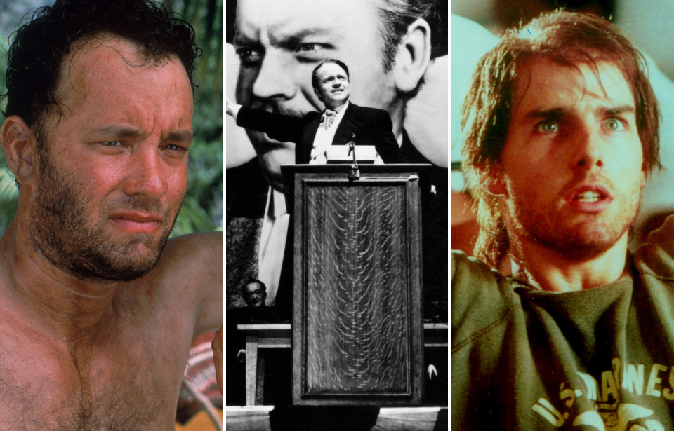 Cast Away + Citizen Kane + Born on the Fourth of July