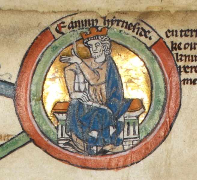 Artwork of Prince Edmund from 11th Century