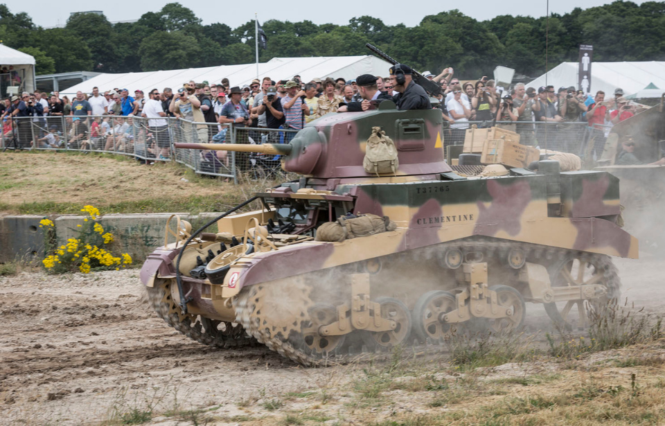 Photo taken during TankFest 2018