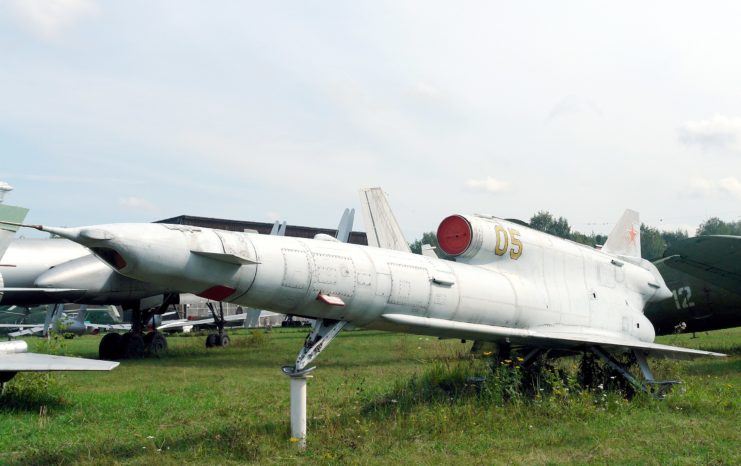 Tupolev Tu-141 on display