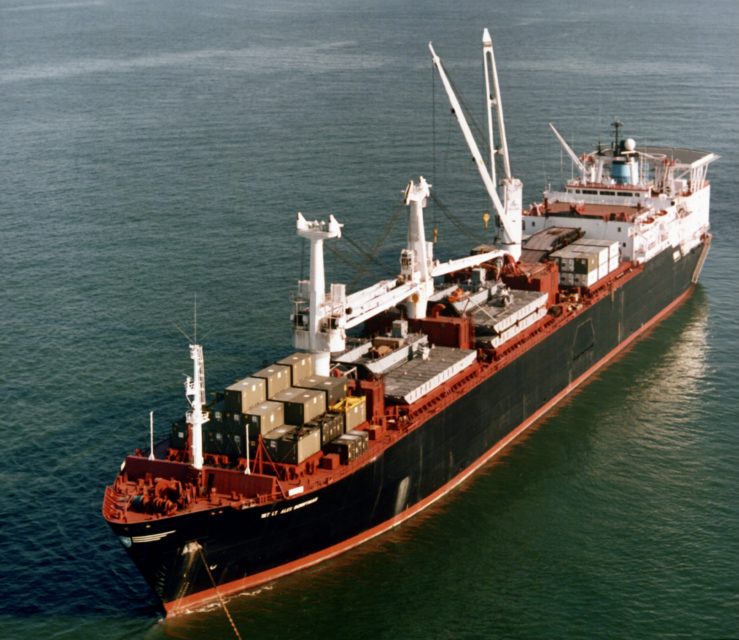 The USNS 1st Lt. Alex Bonnyman, a ship named for the Medal of Honor recipient 