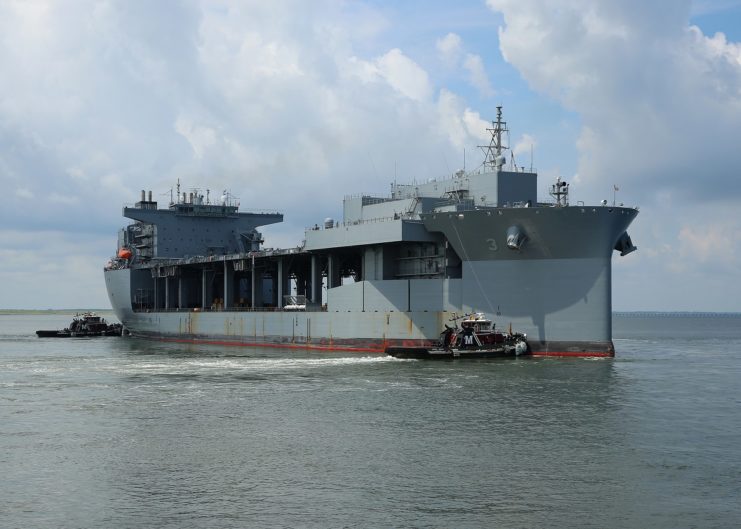 USS Lewis B. Puller (ESB-3) at sea