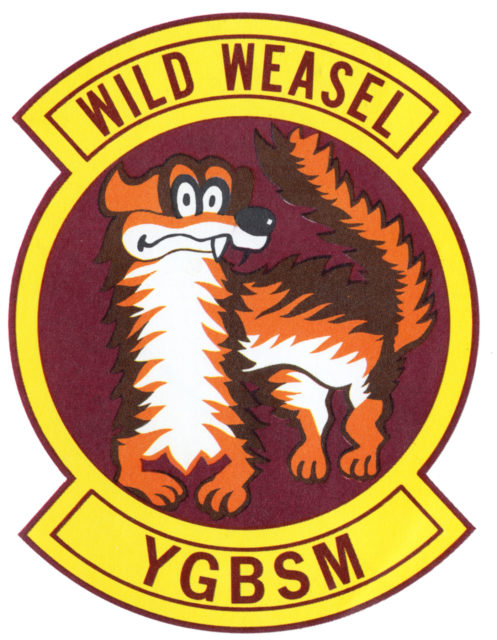 Wild Weasel patch 