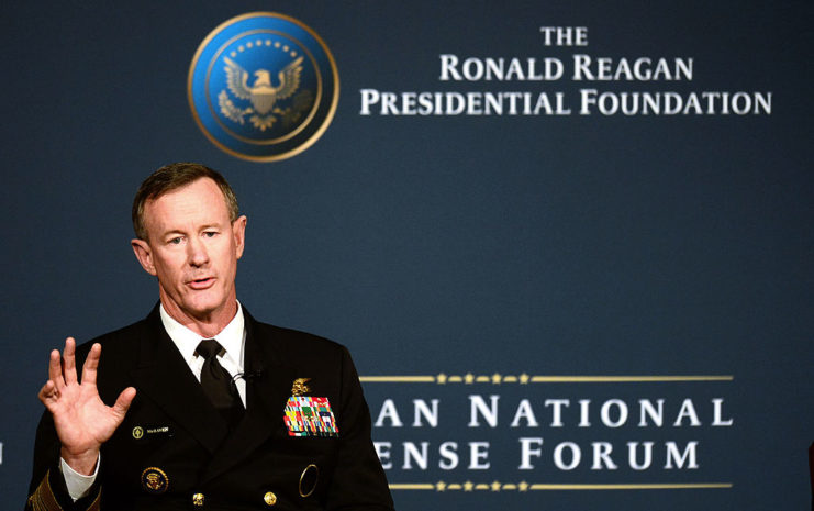 William McRaven in uniform