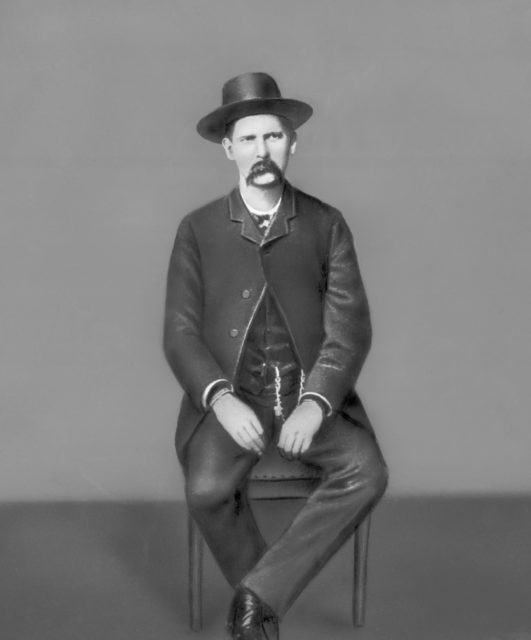 Portrait of Wyatt Earp
