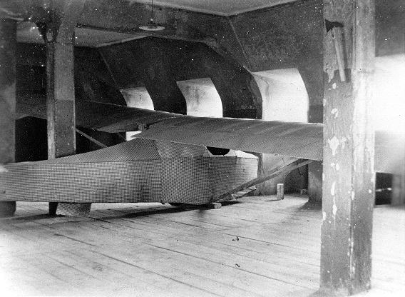 Colditz Cock in the attic at Colditz Castle