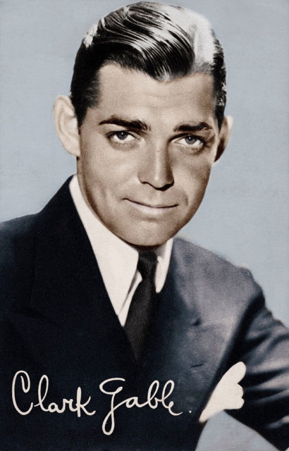 Portrait of Clark Gable