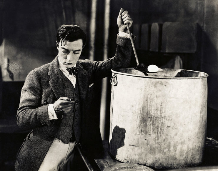 Buster Keaton as Rollo Treadway in 'The Navigator'