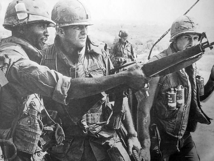 US soldiers during the Tet Offensive