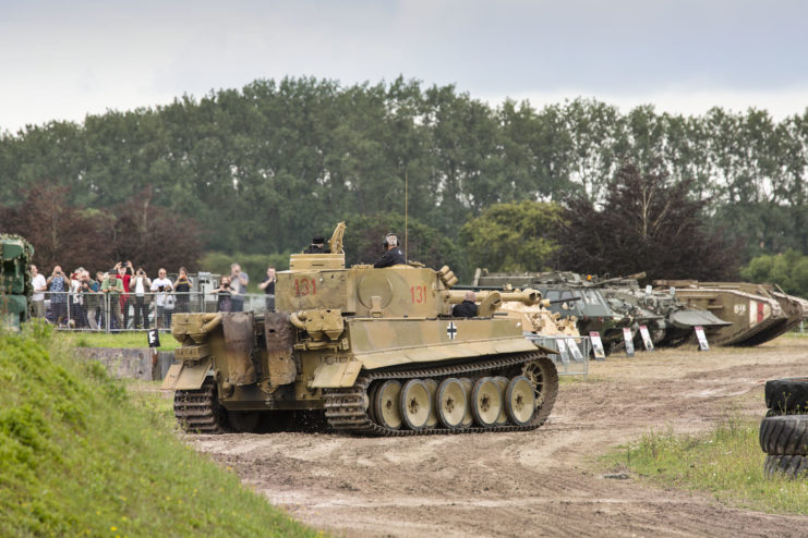 Tiger 131 during Tiger Day