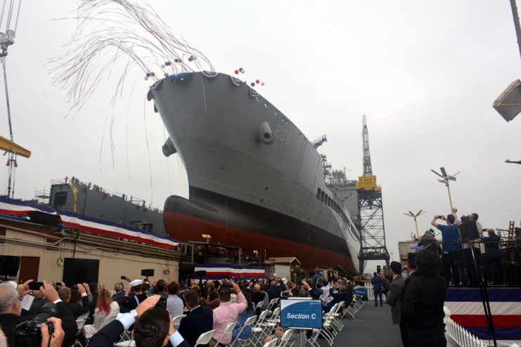 USNS Harvey Milk docked