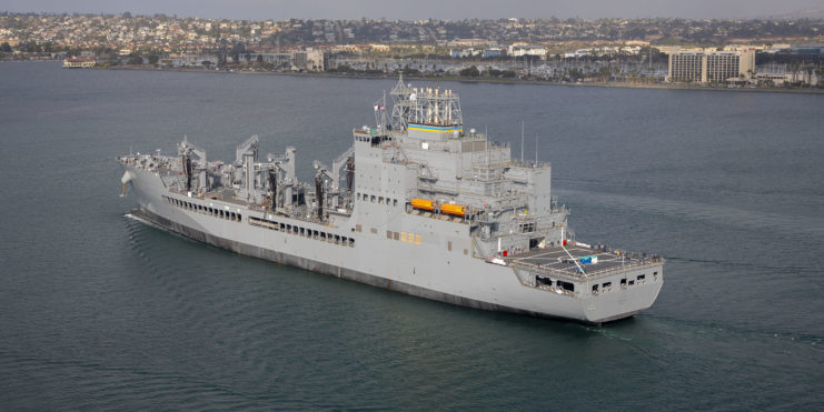 USNS John Lewis at sea