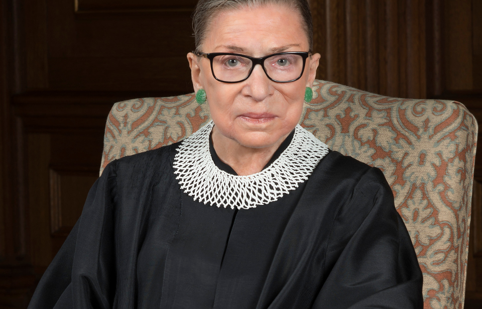 Official portrait of Ruth Bader Ginsburg