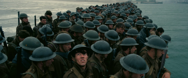 Fionn Whitehead as Tommy Jensen in 'Dunkirk'