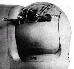 Exterior of a ERCO ball turret
