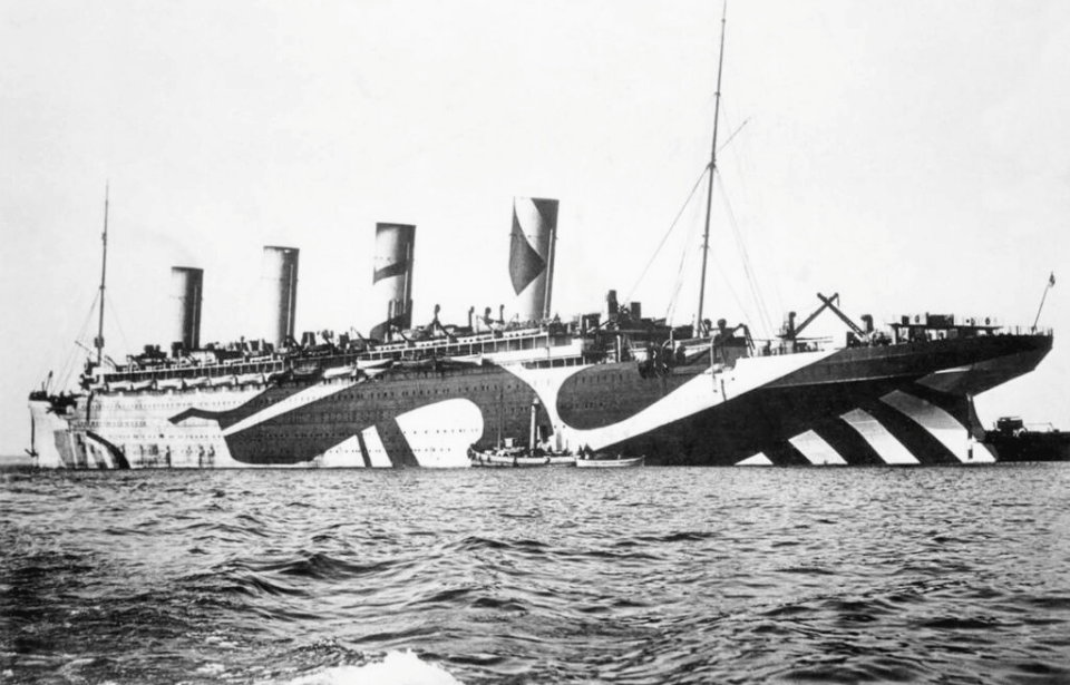 The Titanic's Sister Ship Took Out a German U-boat in World War I