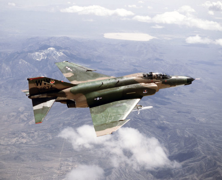 McDonnell Douglas F-4 Phantom II in flight