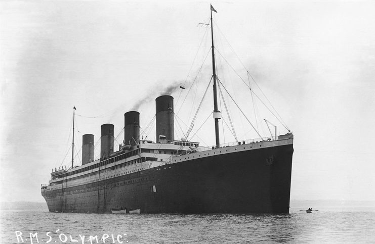 The Titanic's Sister Ship Took Out a German U-boat in World War I