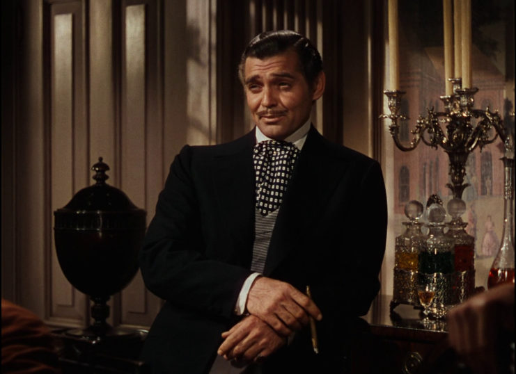 Clark Gable as Rhett Butler in 'Gone With the Wind'