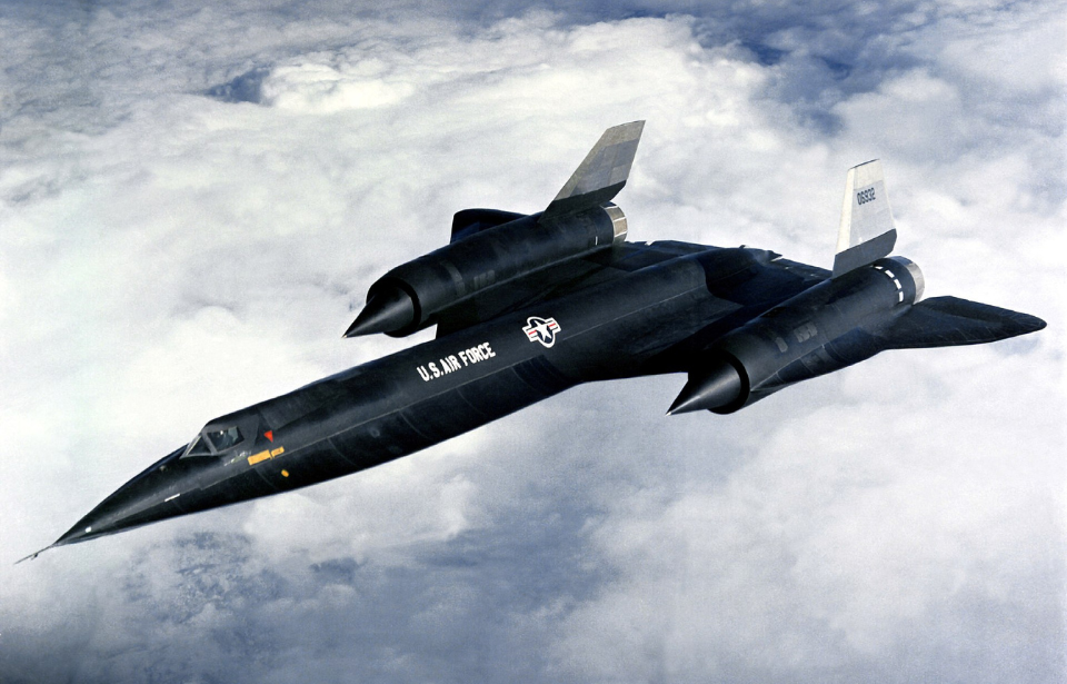 Lockheed A-12 in flight