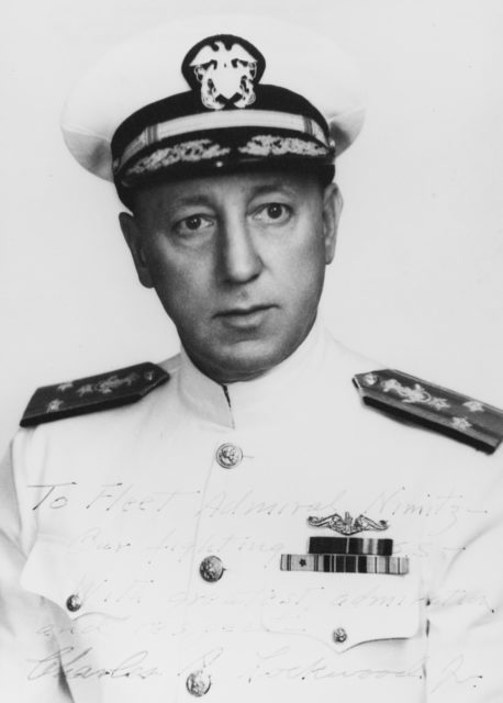 Military portrait of Rear Admiral Charles A. Lockwood Jr.