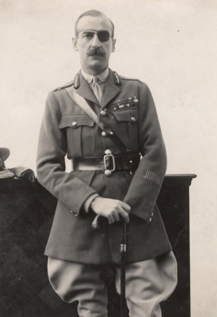 Military portrait of Adrian Carton de Wiart