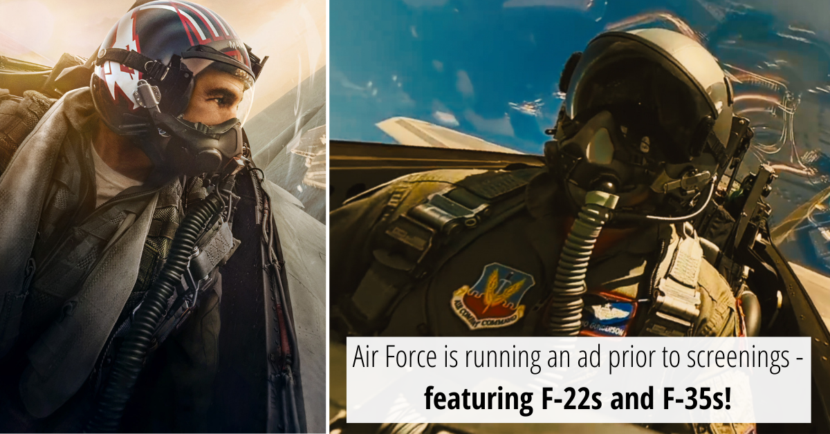 US Navy, Air Force Trying to Recruit Public At 'Top Gun Maverick