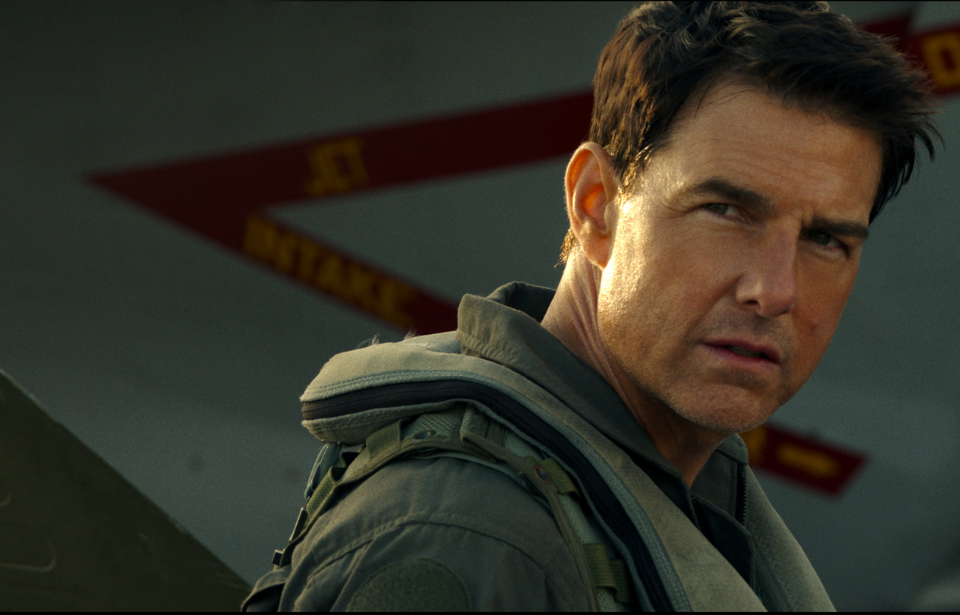 Tom Cruise as Pete "Maverick" Mitchell in 'Top Gun: Maverick'