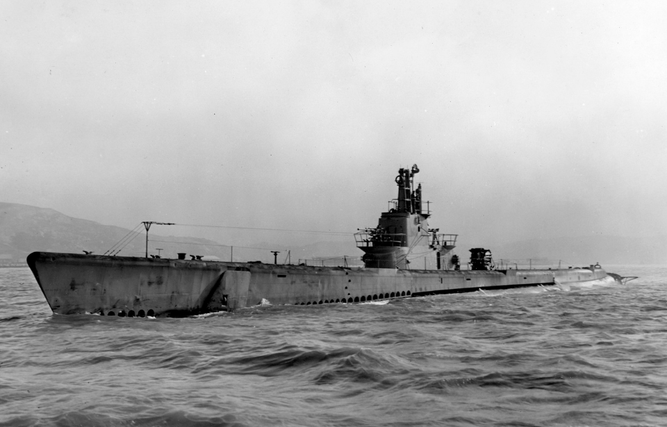 USS Barb (SS-220) at sea