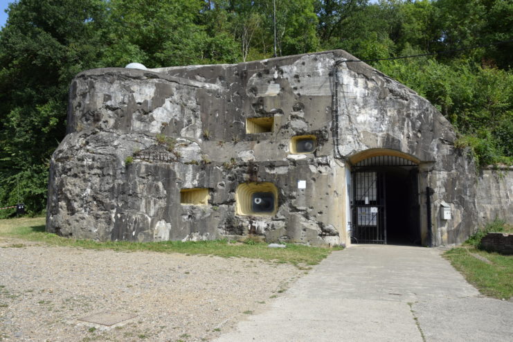 Exterior of Fort Eben-Emael