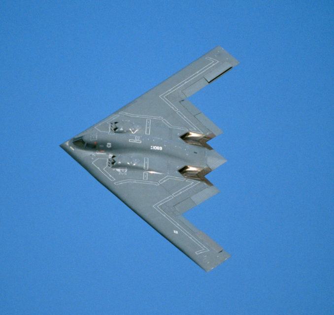 Northrop Grumman B-2 Spirit in flight