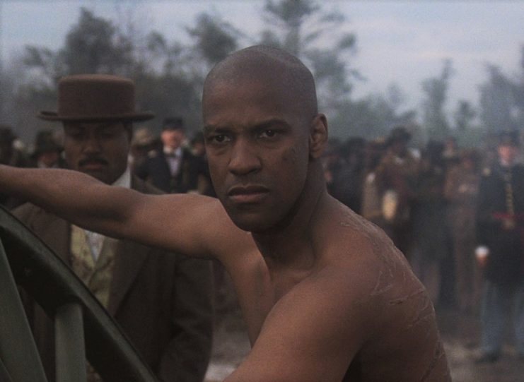 Denzel Washington as Pvt. Silas Trip in 'Glory'