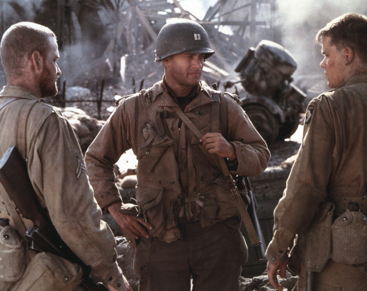 Tom Hanks as Capt. John H. Miller in 'Saving Private Ryan'