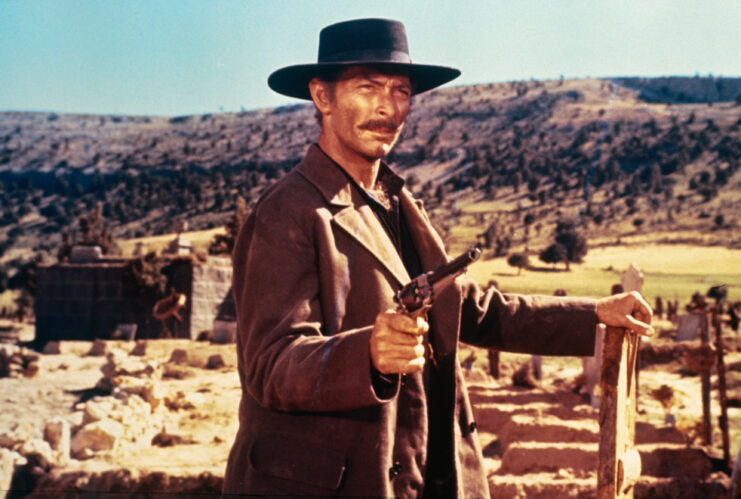 Lee Van Cleef as Angel Eyes in 'The Good, the Bad and the Ugly'
